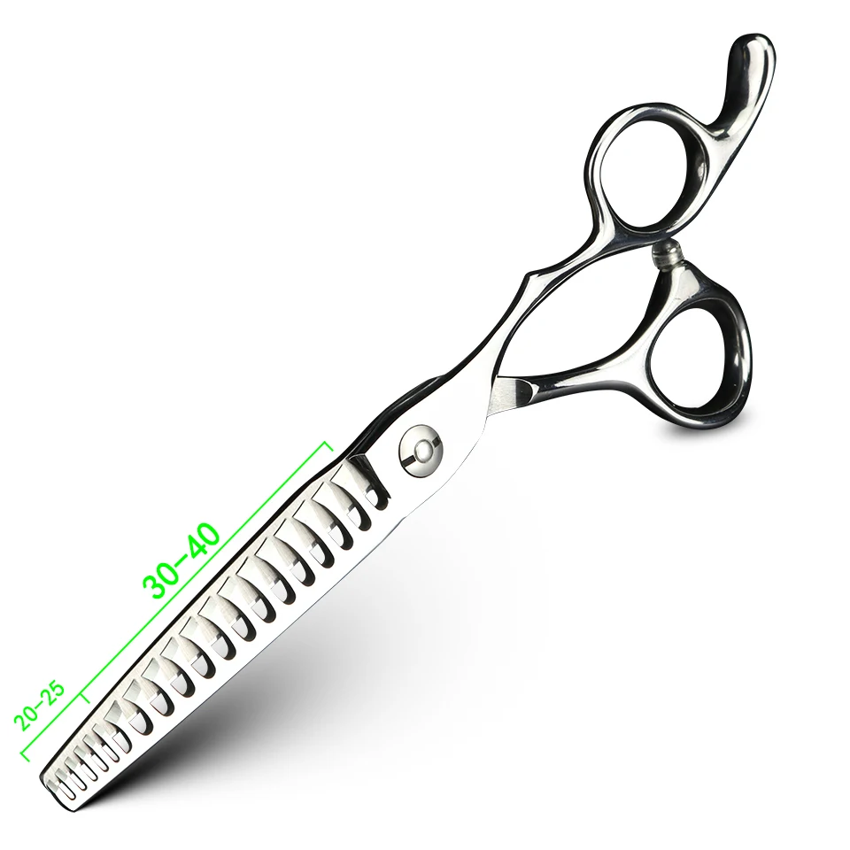 

【Бесплатный логотип】6-дюймовые серебряные парикмахерские ножницы из стали 440C, специальные ножницы для прореживания волос.