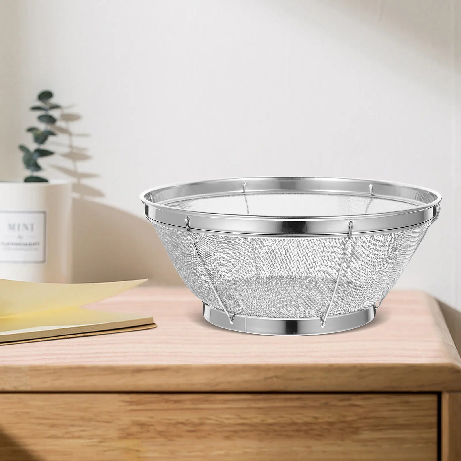 

Ручная двухслойная корзина-дуршлаг для мытья фруктов с мелкой сеткой