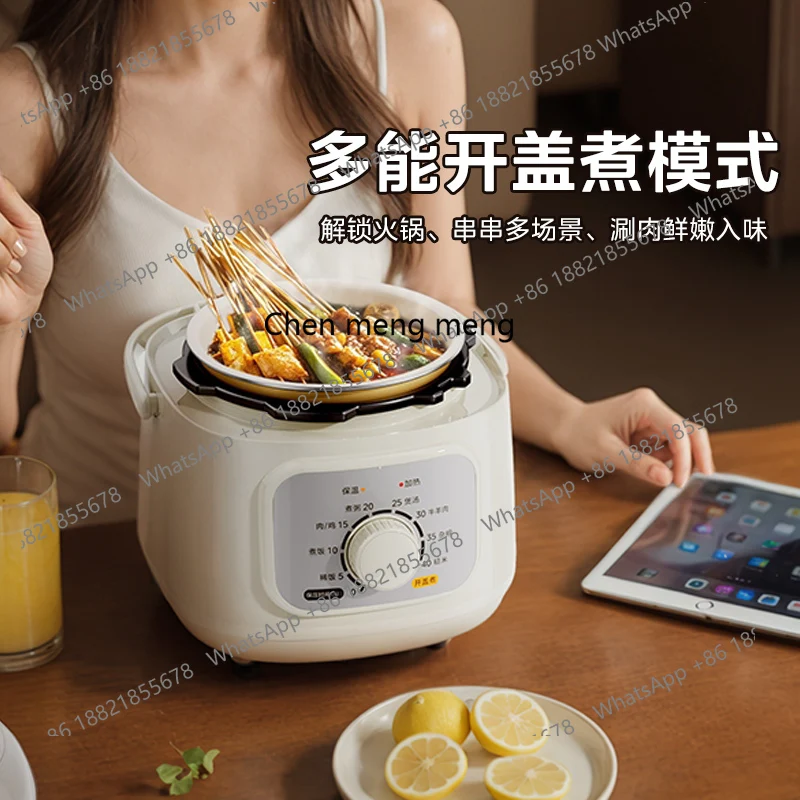 

Electric pressure cooker small household villain mini rice cooker double bile pressure cooker two-in-one