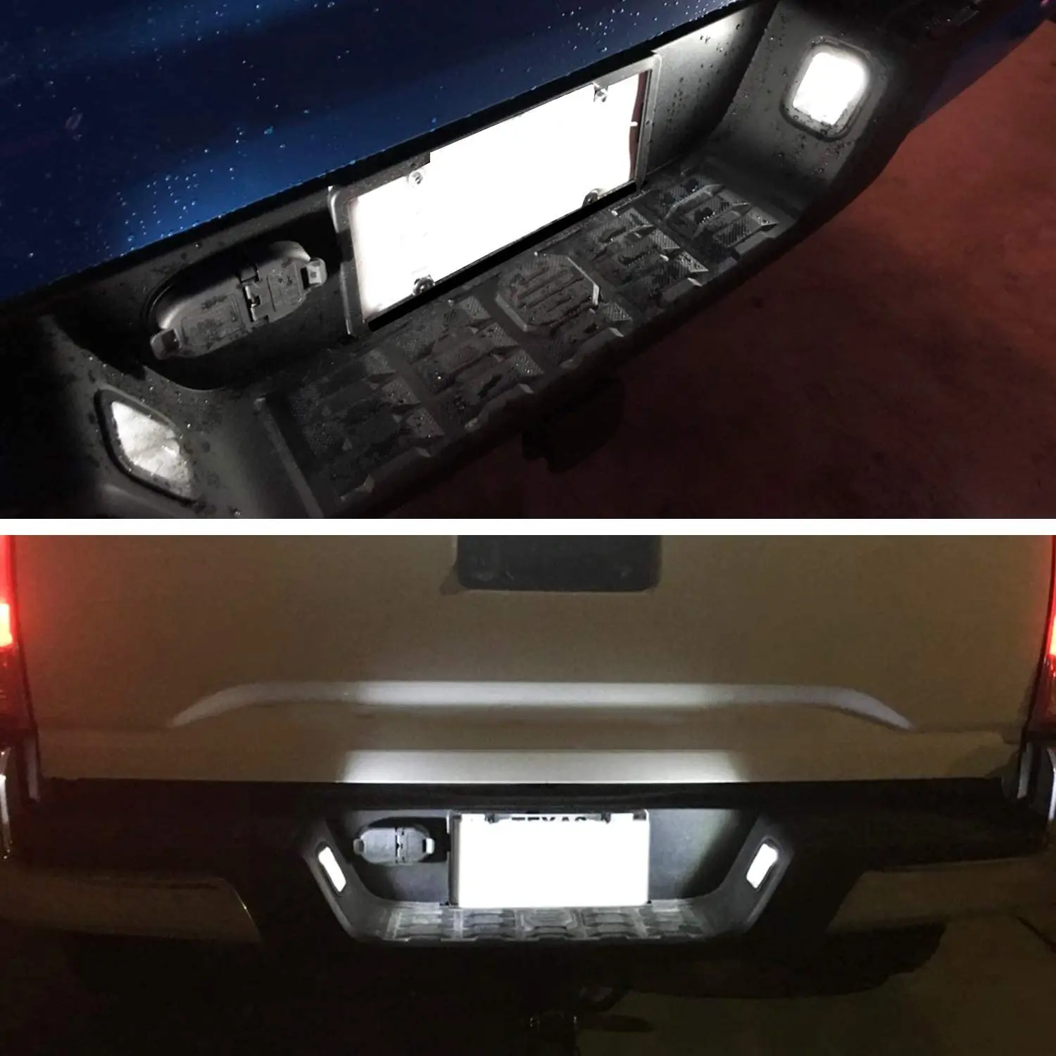 For Tacoma 2016-2023 & Tundra 2014-2021 White LED License Number Plate Light Lamp Replace OEM 81270-0C040 812700C040 TO2870101