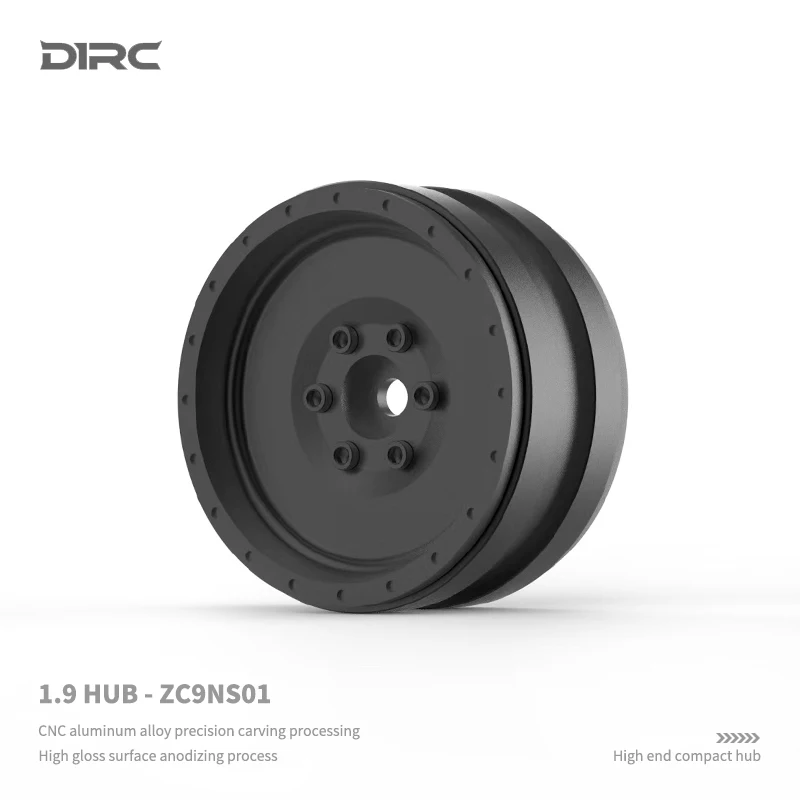 D1RC 1.9-inch metal climbing wheel hub for 1/10 RC Crawler Car AXIAL TRX4 scx10 third generation (ZC9NS01)Upgrade Accessories