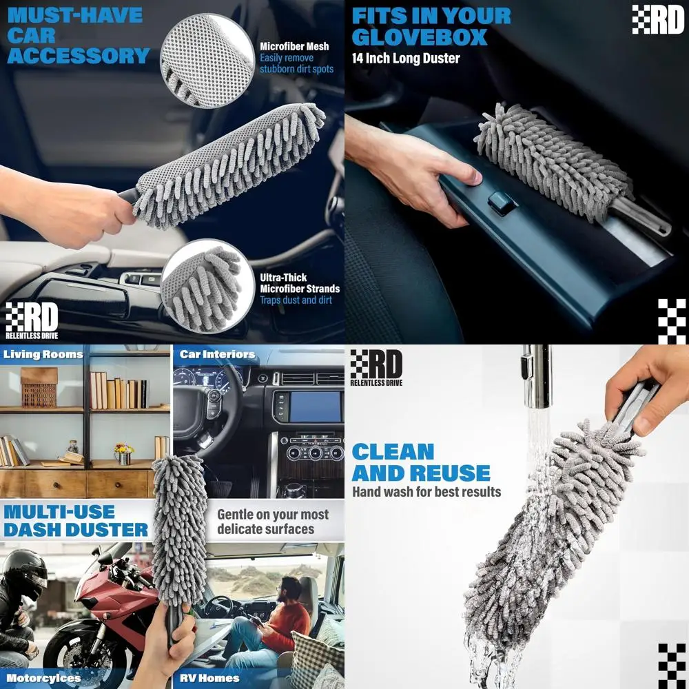 

Universal Car Interior Duster – Lint-Free & Scratch-Resistant Accessory for All Drivers