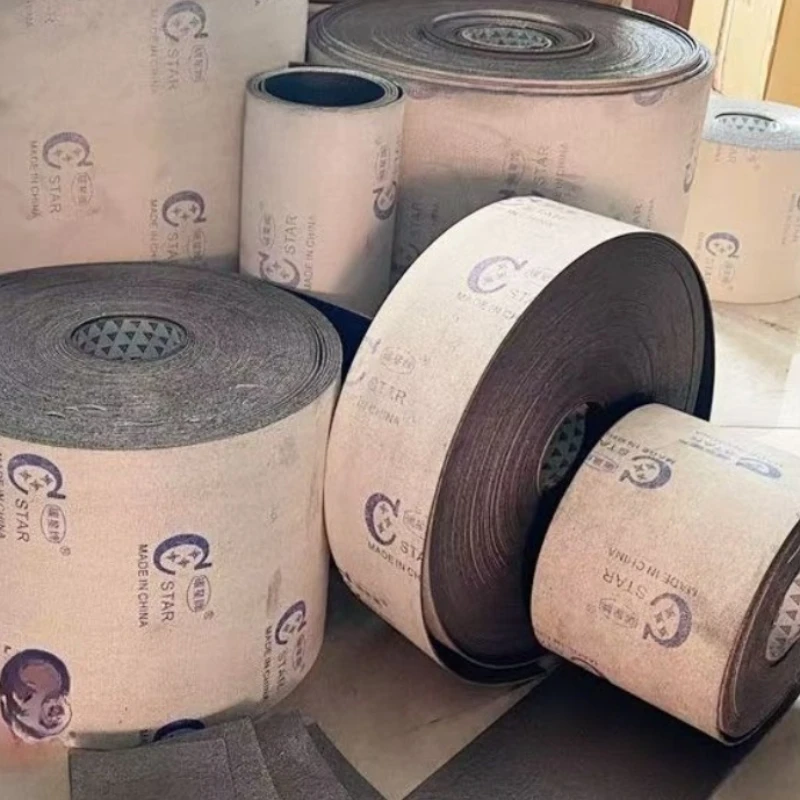 Sanding Machine Belt 1M 150MM Lubrication Tape Abrasive Sanding Belt Cushion Polishing Pad for Sander Grinding Machine