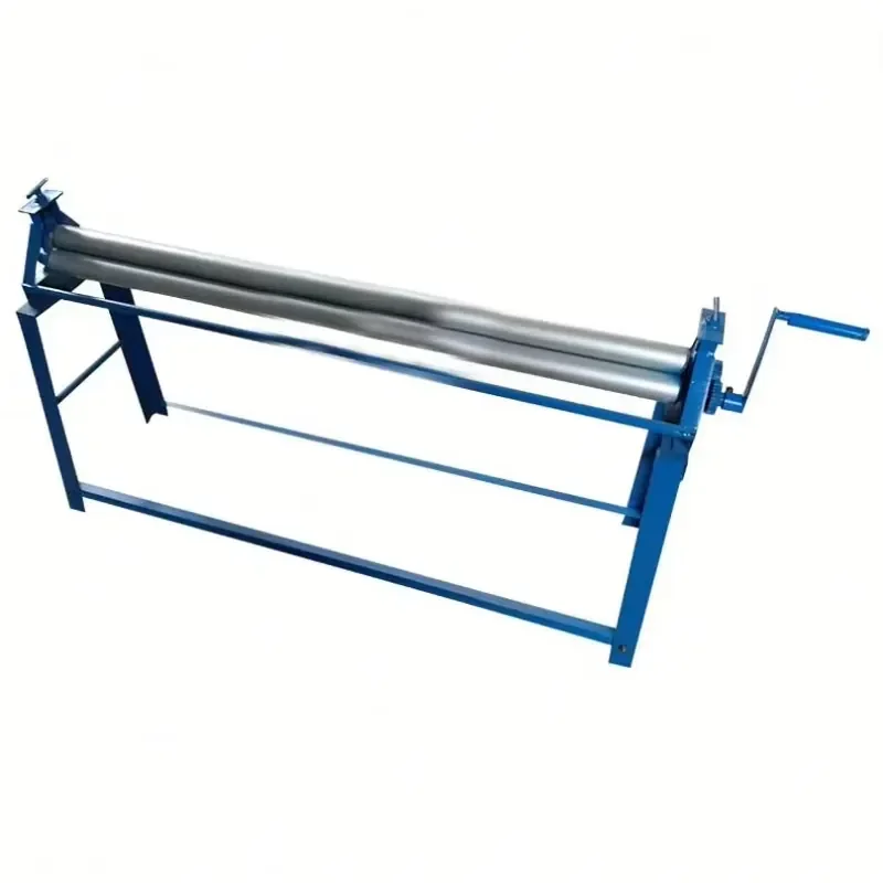 Manual Slip Roller Machine / Hand Slip Rolling Machine with Motor 1 Year Warranty 60KW Power 220V Voltage W01-1.5x1300