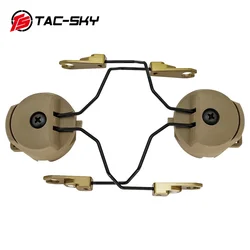 Adaptador de riel de arco para casco táctico TS TAC-SKY, montaje de auriculares para Tiro Táctico MSA SORDIN