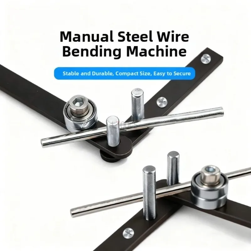 

Многофункциональный станок для гибки стальных стержней, сверхмощный ручной инструмент для гибки проволоки, 1-280 градусов, произвольно изогнутый удобный инструмент
