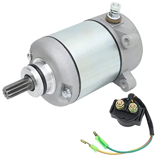 

Starter Motor&Relay For Honda Trx250 Trx250TE Recon ES Trx250TM Recon 02-04 Trx250EX Trx250X 09-20 31200-HM8-003 18336 410-54005