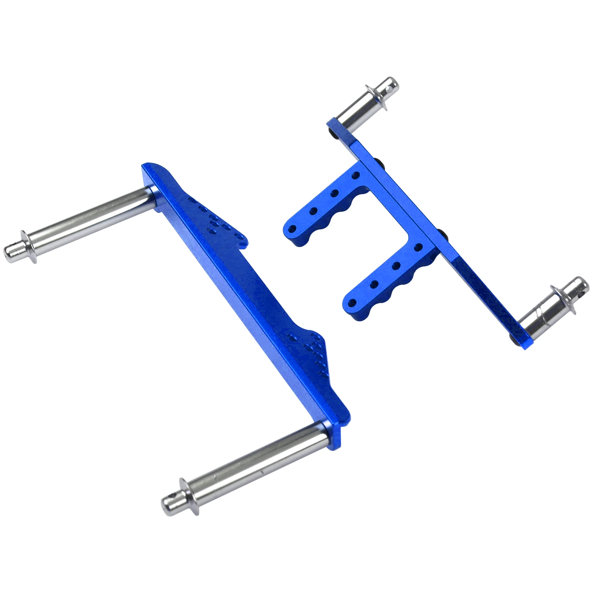 Metall-Karosseriehalterungen vorne und hinten, Karosseriepfosten, Upgrade-Teile, kompatibel mit Traxxas Slash 2WD Rustler Stampede VXL 1/10 RC 2WD Auto