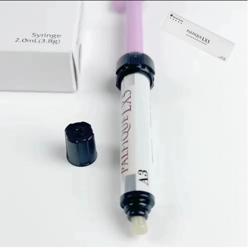 

PALFIQUE LX5 Композитный реставрационный материал на основе смолы Стоматологическая светоотверждаемая смола Deshan A1/A2/A3/A3.5/BW/CE Склеивание