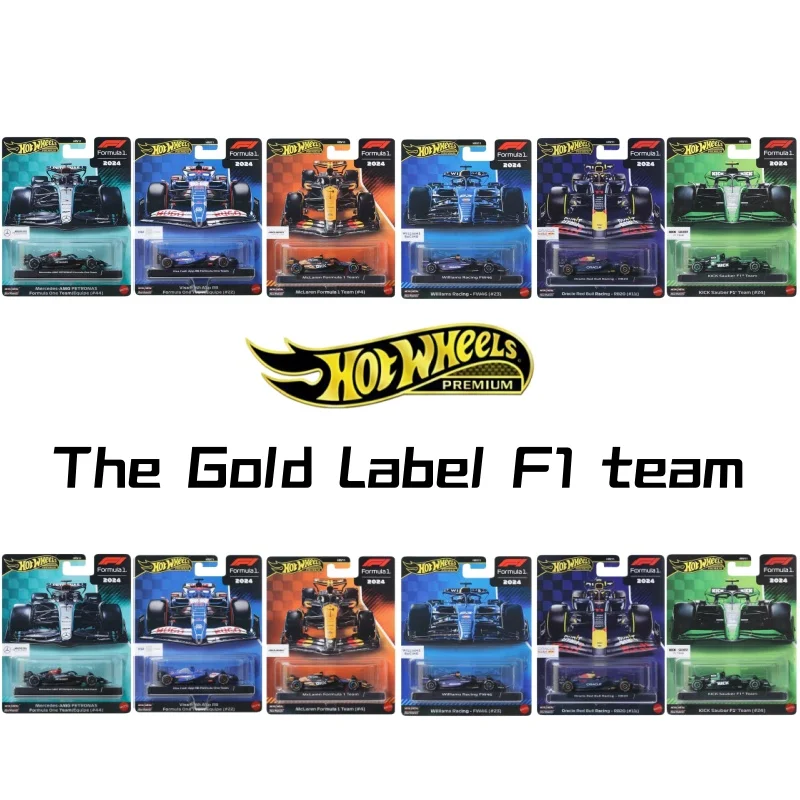

Hot Wheels Gold Label Spot New Batch F1 Team Series Red Bull McLaren Sauber Williams HRV11 Play Vehicles Коллекционные модели автомобилей