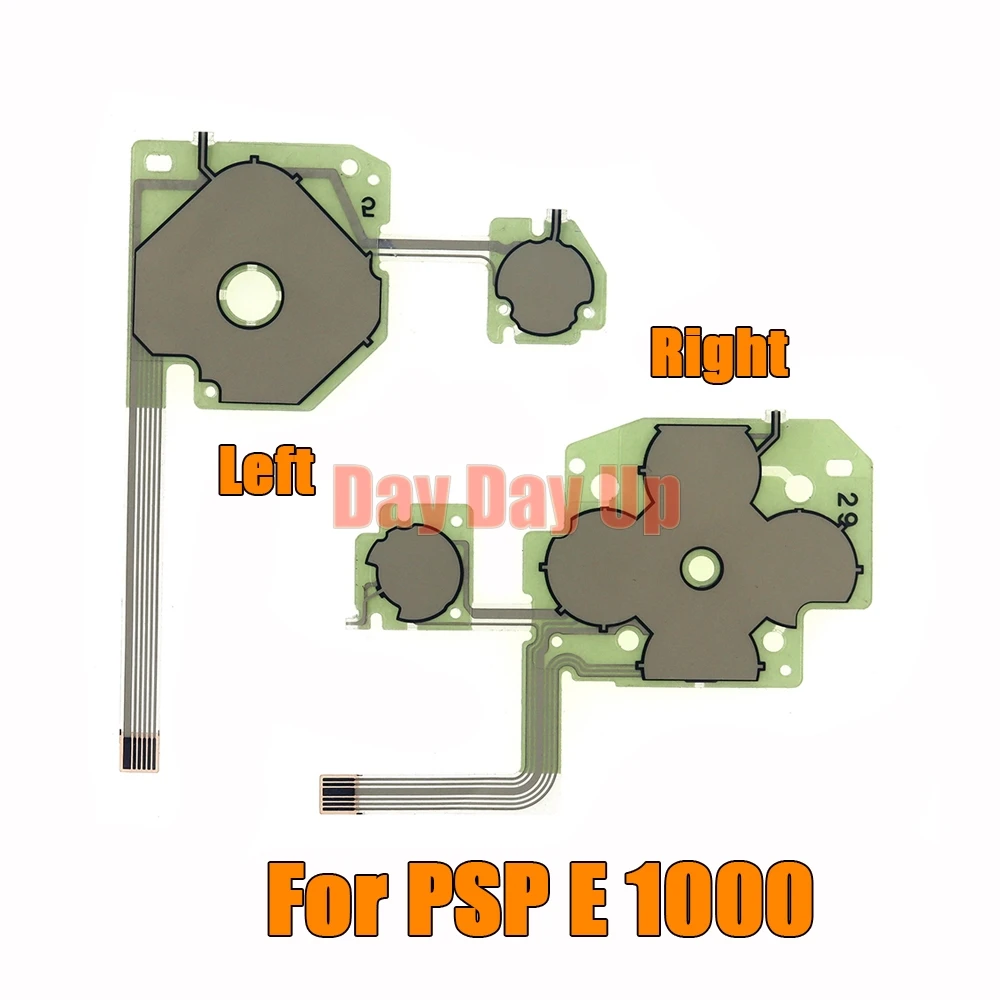 1 Buah untuk PSP E 1000 Kabel Fleksibel Keypad Kanan Volume Kunci Kiri Tombol Silang Arah Pengganti untuk Sony PSPE1000 PSP E1000