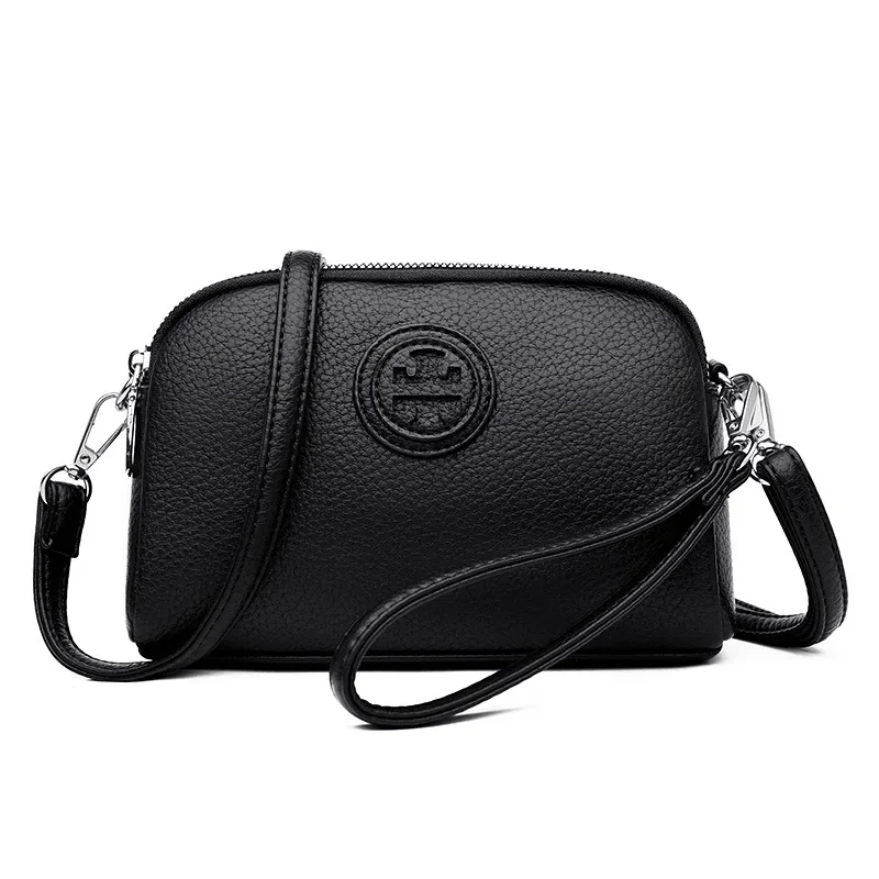 

2025 Senior Designer Mini Bag - Mid-Aged Women's Soft Leather, Multi-Layer, Wrist/Shoulder/Messenger