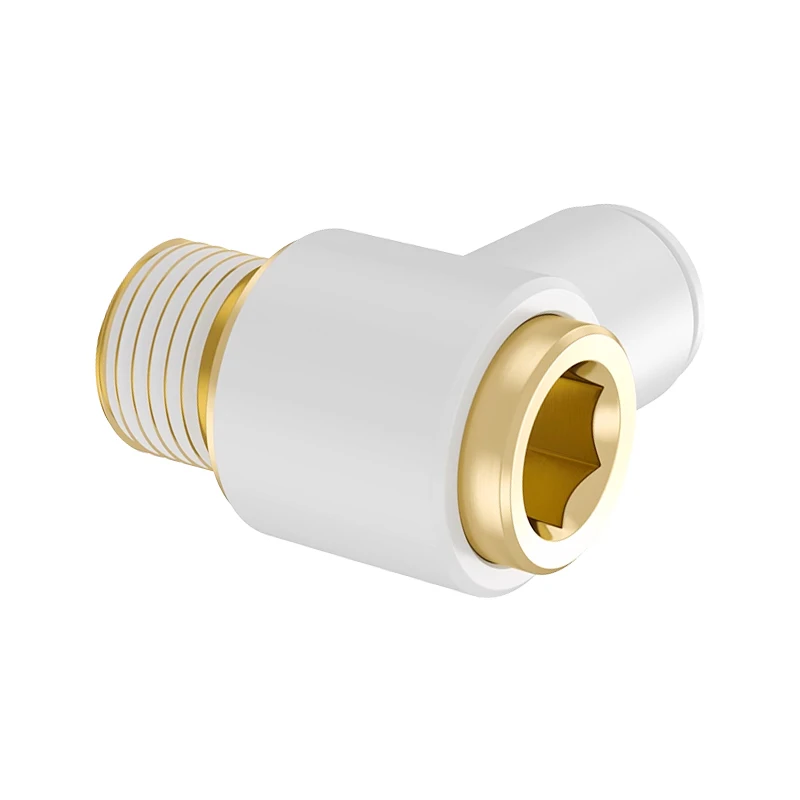 Endotracheal hexagonal single head universal quick plug connector