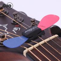 1Pc Black Rubber Guitar Pick Holder Fix On Headstock For Guitar Bass Ukulele Cute Guitar Accessories