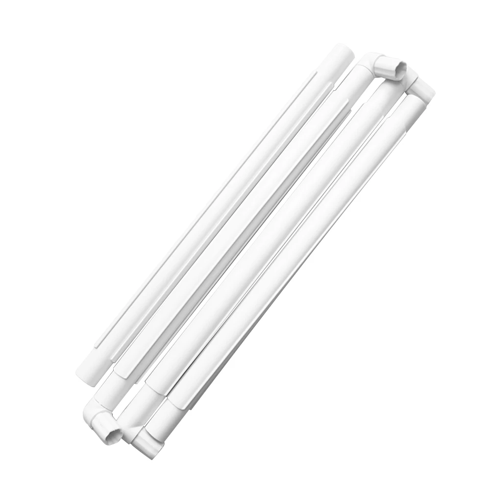 

White Embroidery Frame Clip Universal For Cross Stitch Quilting Silk Painting Durable Lightweight 43.1X43.1Cm