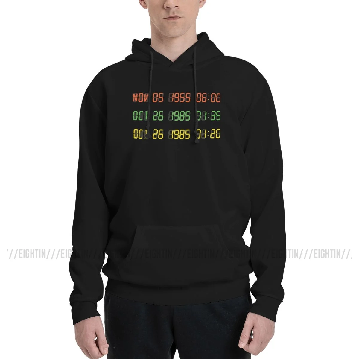 Time Circuits Back To The Future Hoodies Men Women Warm Sweatshirt Winter Long Sleeve Pullover