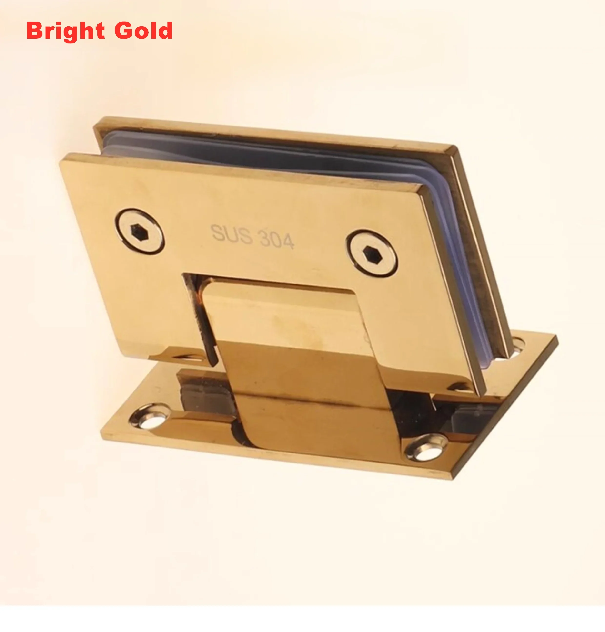 

Thickened 304 Stainless Steel Door Hinge, Bathroom Clip