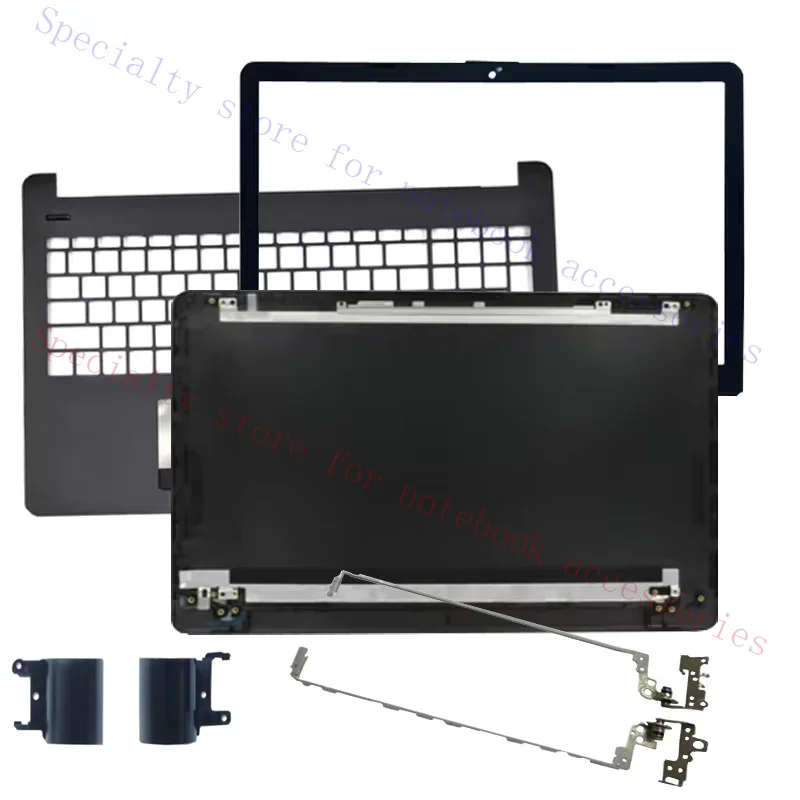 New For 15-BS 15-BW 15-RA 15-RB 250 255 G6 TPN-C129 Laptop LCD Back Cover Front Bezel Palmrest Bottom Case Hinges Computer Parts