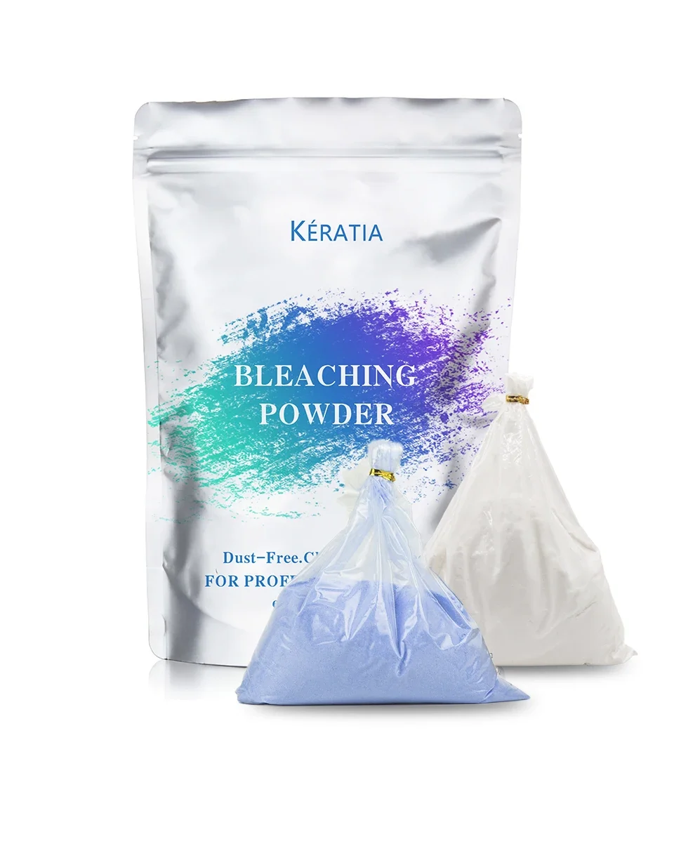 Hair Bleaching Powder for Hair Color Dye Lightener Salon Professional Strong Fade Dust Free Blue Tinte Fantasia Para Cabello