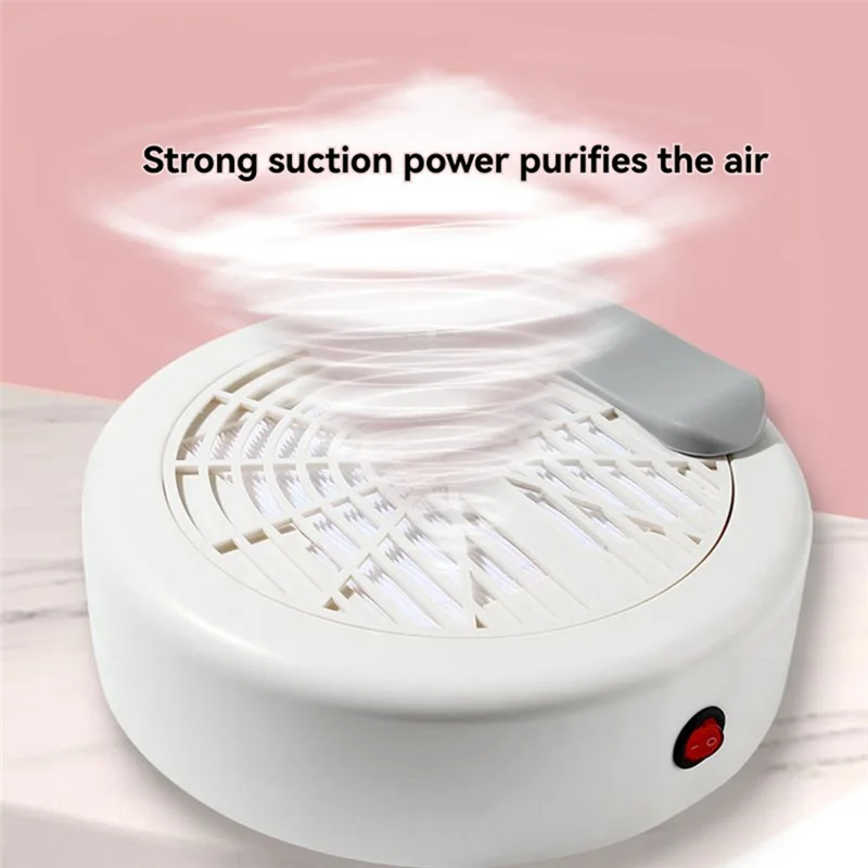 ABLE-ネイルダストコレクター コンパクト真空ファン集塵機 再利用可能なフィルター付き 強力な集塵機