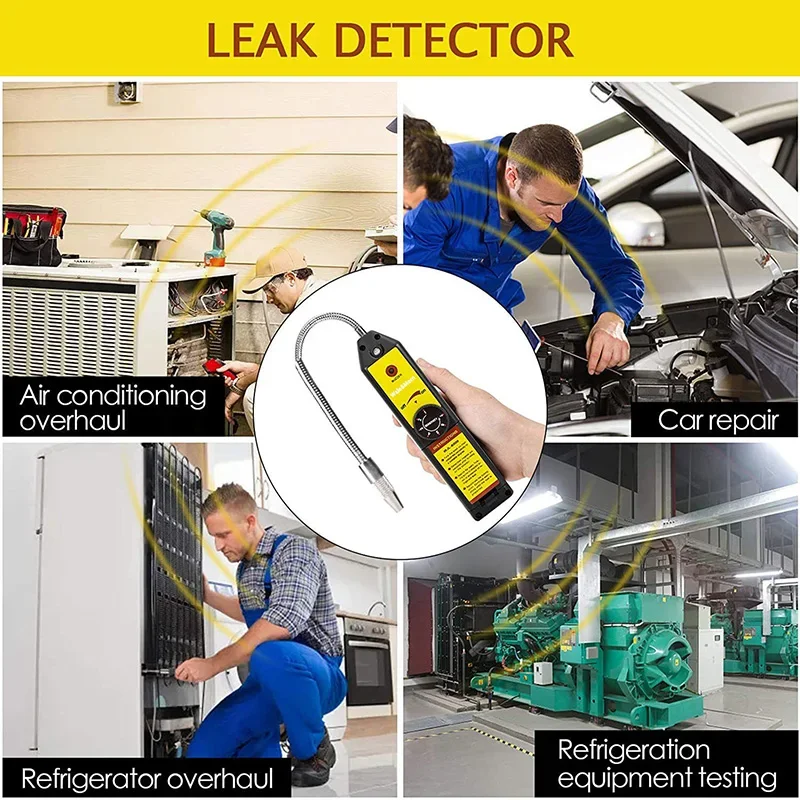Imagem -06 - Refrigerante Halogênio Vazamento Detector ar Condicionado Pipe Gás Refrigerante Hermético Co2 Sensor Wjl6000