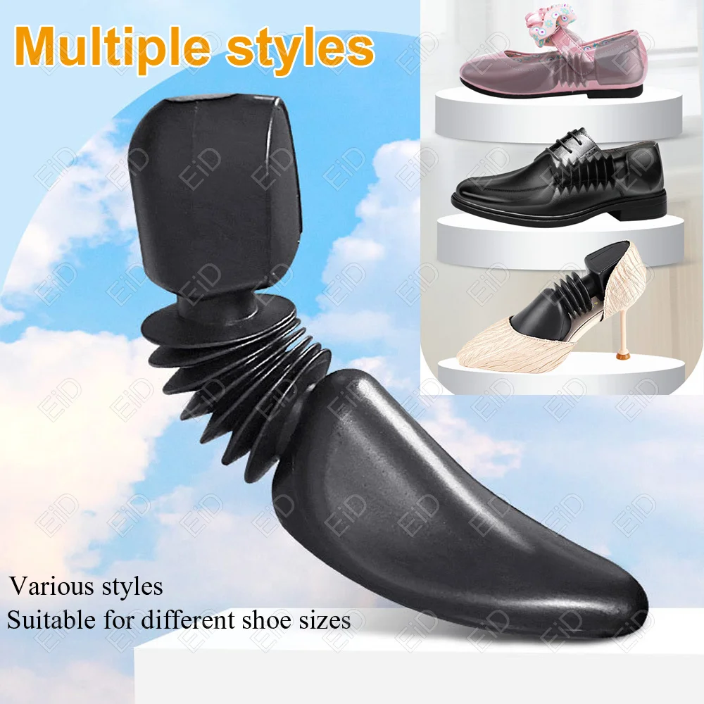 

Практичные пластиковые обувные деревья, регулируемая длина, носилки для обуви, держатель для ботинок, органайзеры, носилки для обуви, антидеформационные