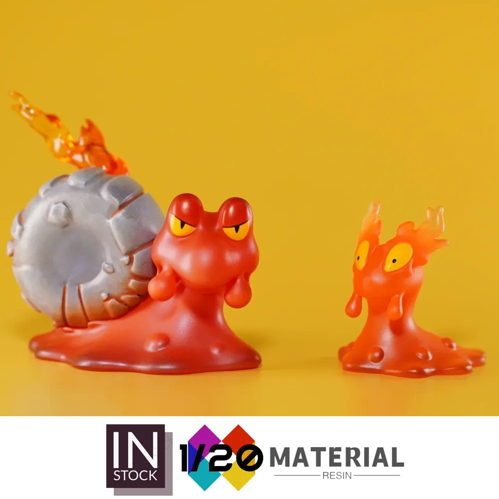 

[In Stock]1/20 Resin Scale World [ACE] - Slugma & Magcargo