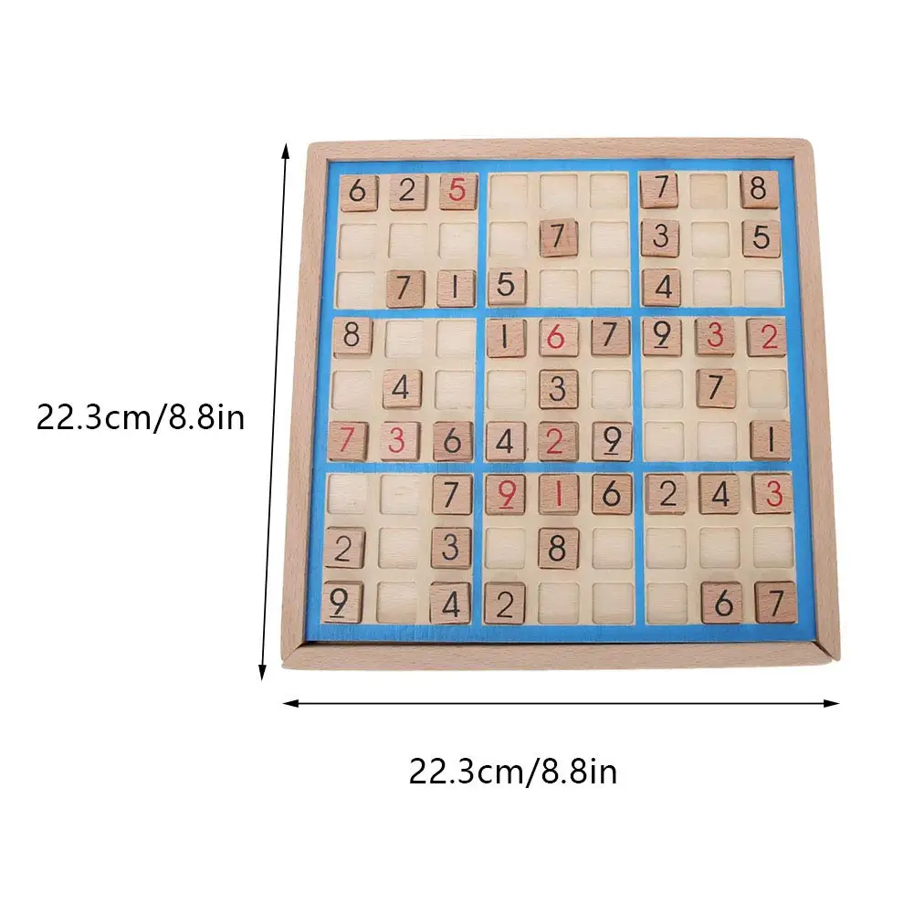 เกมปริศนาตรรกะไม้ ปริศนาฝึกสมองด้วยตัวเลขและกลยุทธ์เพื่อการคิดเชิงวิเคราะห์ - ของเล่นเพื่อการศึกษาสำหรับครอบครัว