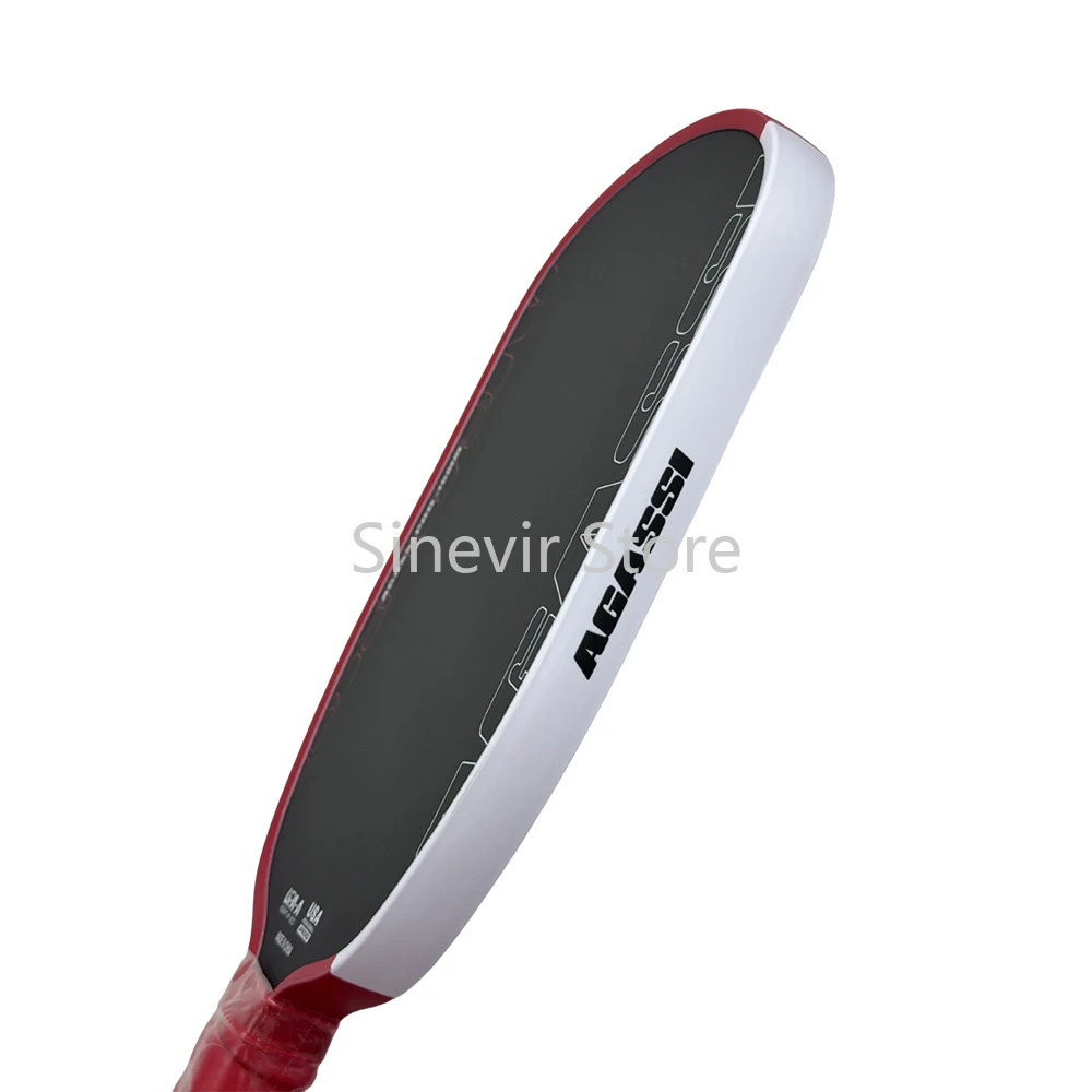 2025 16mm Agassi Pro IV Pickleball Paddle GEN 4 TFP Honeycomb Core T700 Carbon Fiber Pickleball Rackets Increases Spin & Contro - Image 6