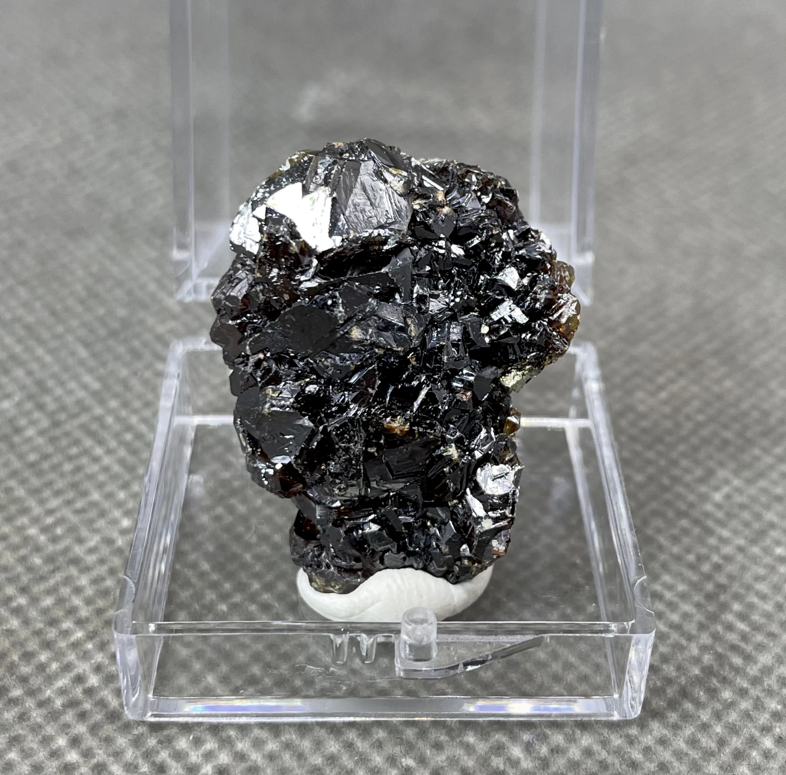 

NEW! 100% Natural rare sphalerite mineral specimens stones and crystals quartz crystals healing crystal (box size 3.4 cm）