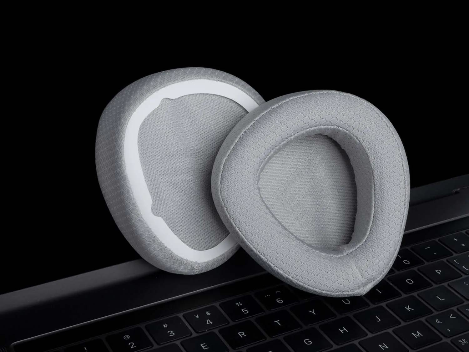 Earphone Pads for ASUS ROG Delta II Replacement Earpads Earmuffs Cloth Memory Covers Sponge Protein