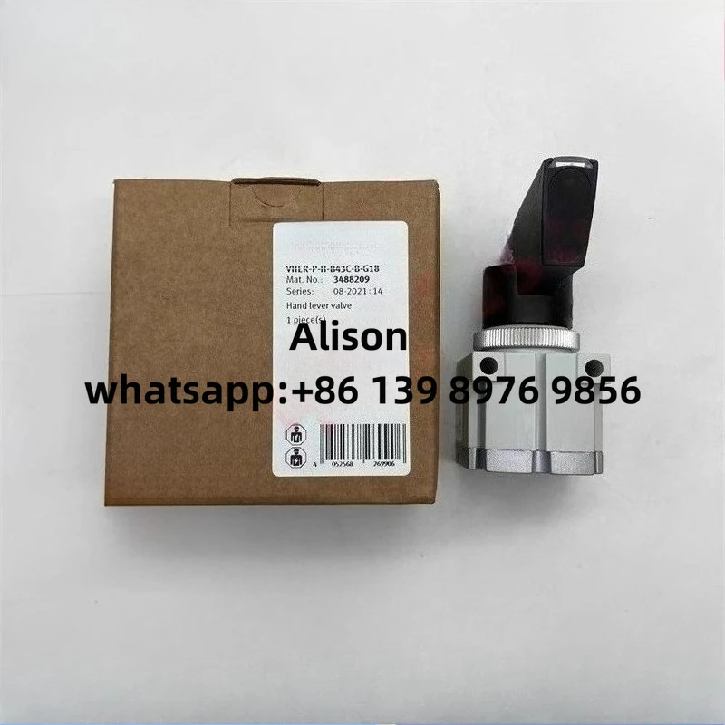 Original rotary handle valve directional control valve VHER-P-H-B43C-B-G18 3488209 VHER-P-H-B43C-B-M5 3410680
