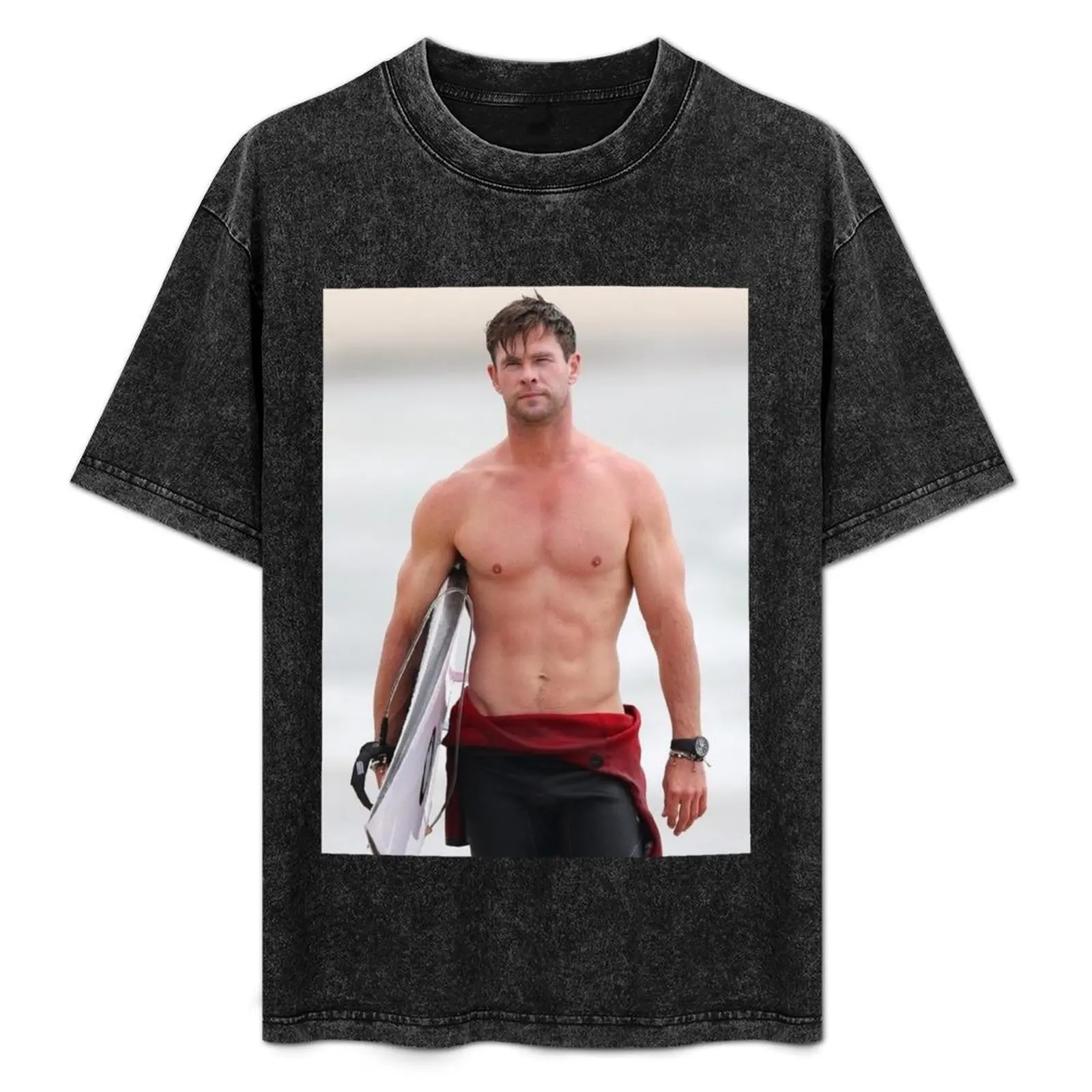 

Chris hems T-Shirt Large Size Basic Casual T-Shirt