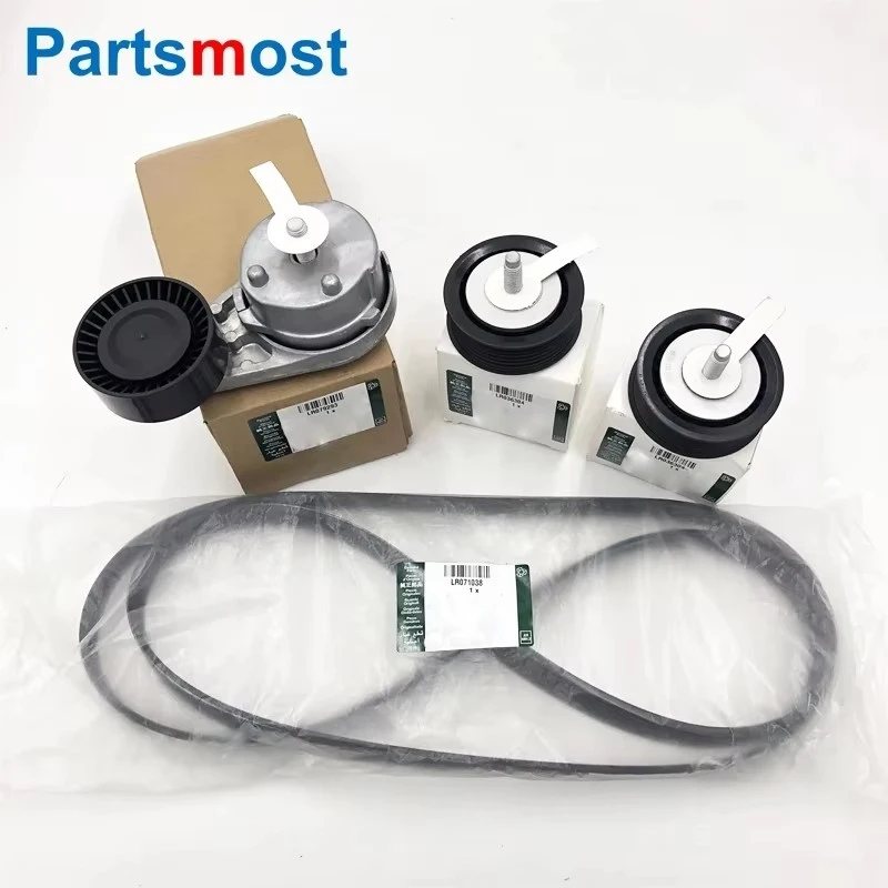 Натяжитель ремня привода дизельного генератора 3,0 для Land Rover Range Rover 13- RR Sport Discovery 4 LR 071038   LR 079293   LR 036304