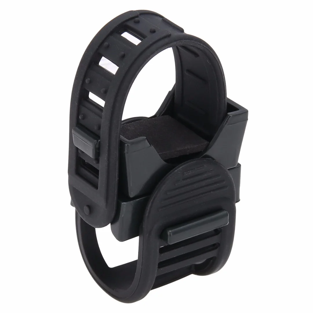 AliExpress NONE 1PC 360° Adjustable Bicycle Flashlight Mount - Universal Torch Clamp Clip Bike Light Holder Bracket for Cycling