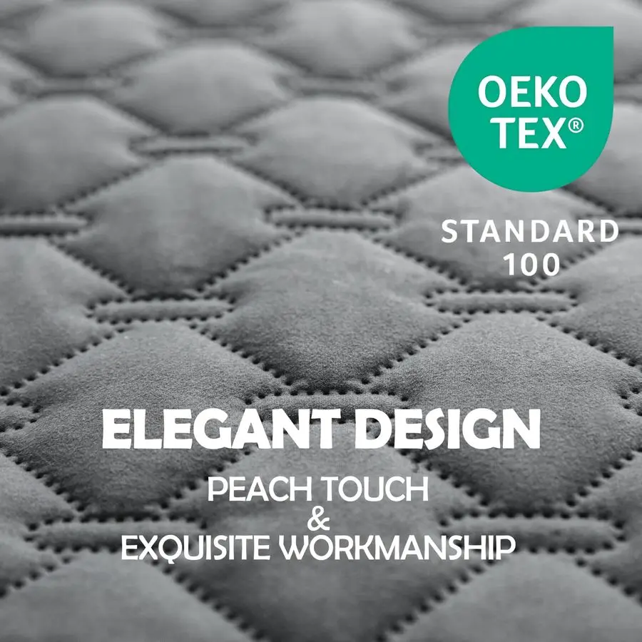 100 DoubleSided Waterproof Dog Bed Cover Pet Blanket Sofa Couch Furniture Protector for Puppy Large Dog Cat, Reversible 68x82 In