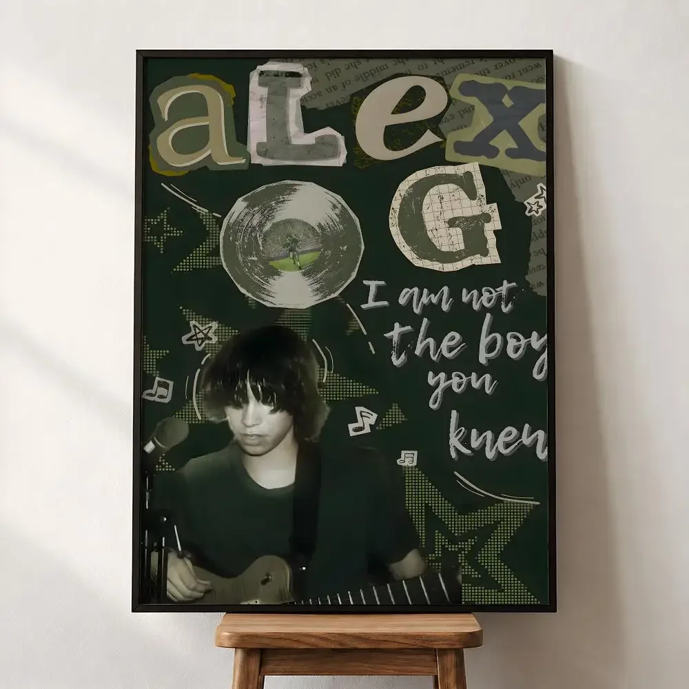 Musik Alex G Indie-Rock Sänger Songwriter Poster PP Wandkunstdruck Abnehmbar Wasserbeständig Heimdekoration Schlafzimmer Apartment Geschenk – Detail 11