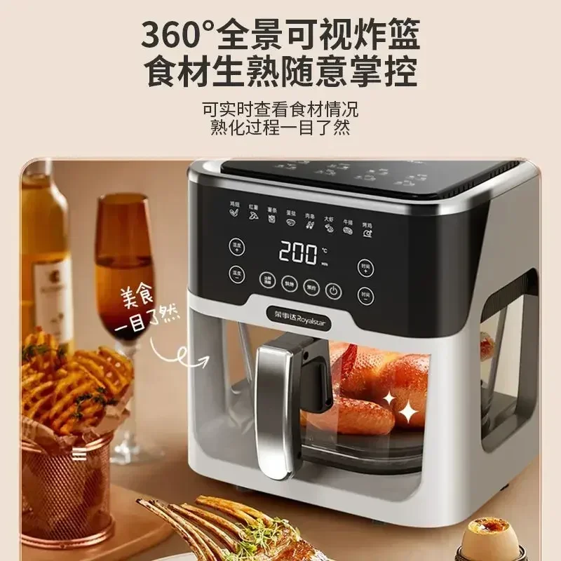 home use New air fryer visual large capacity large firepower  smart new multi-function oil-free fully automatic oven