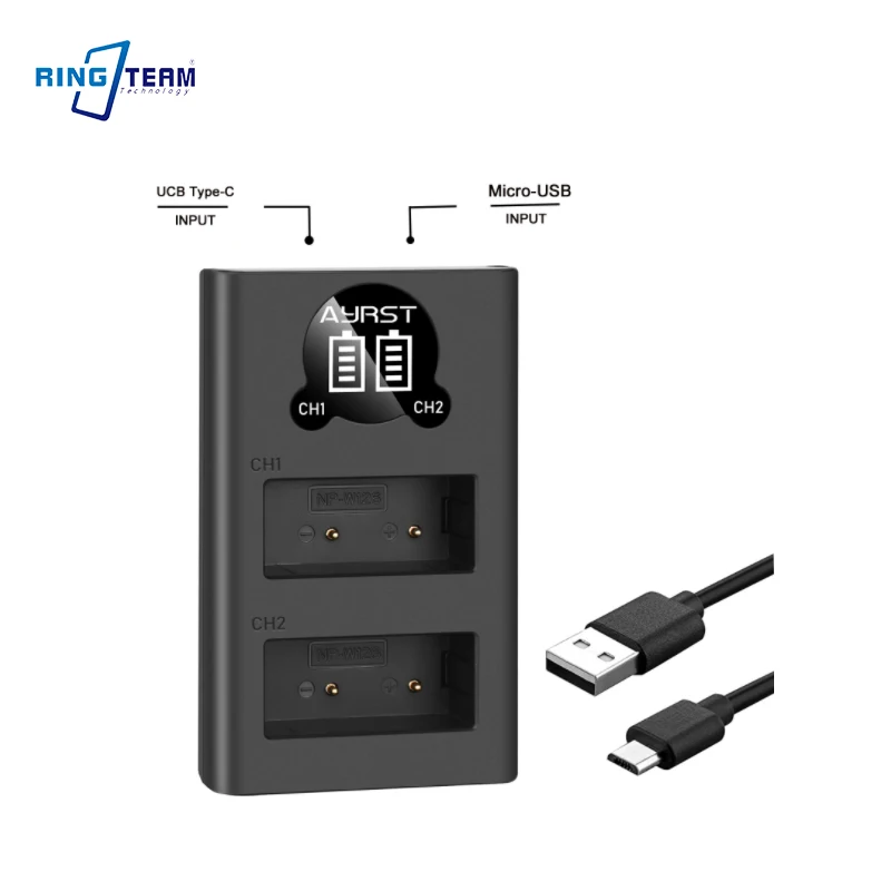 شاحن بطارية لكاميرا Fujifilm ، NP W126 ، NP W126 ، NP W126S ، HS50 ، HS35 ، HS33EXR ، HS30 ، EXR ، XA1 ، XE1 ، xah ، XM1 ، XM1 ، #4