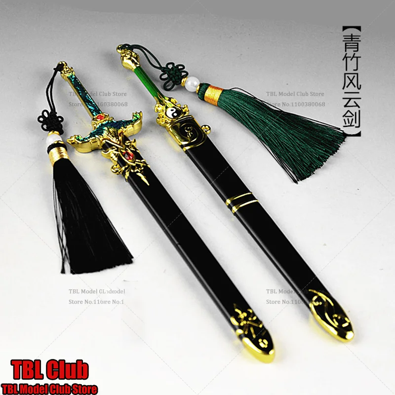 

1/6 Scale Male Mini-Weapon Toys The Heaven Sword Classic Martial Arts Hong Kong TV For 12-inch Action Figure Soldier Scene Props