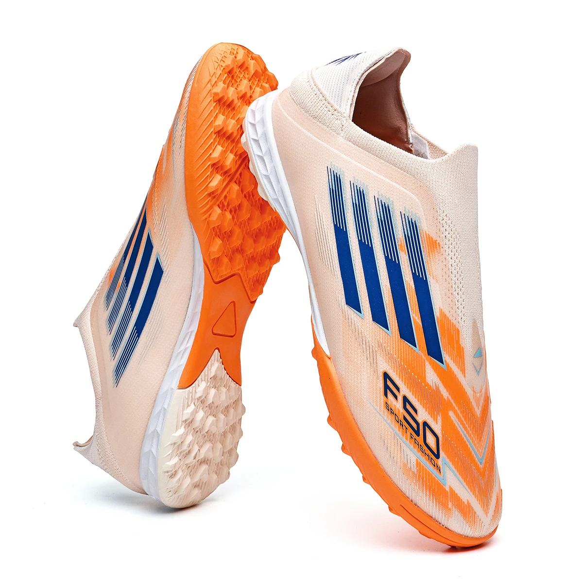 

New Men Soccer Shoes Training Indoor Cleats Sport Futsal Adult Non-Slip Football Boots Match Grass Ultralight Sport Comfortable