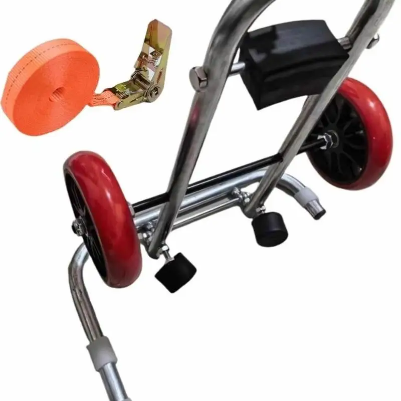 Mobile Installation Cart For Piping Tasks Including Toilet Positioning Aid And Dense Pliable Plan D2RD