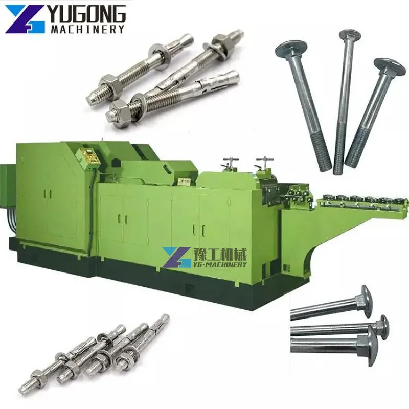 Fasteners Manufacturers Stainless Steel Anchor Bolt Forging Machine Nut Heading Cold Forging Screw Making Cold Heading Machine