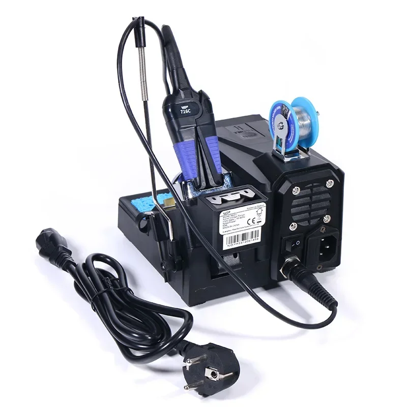 2025hot sale982D-I Adjustable Precision Mini Hot Tweezers Desoldering Rework Micro Tweezers Soldering Station