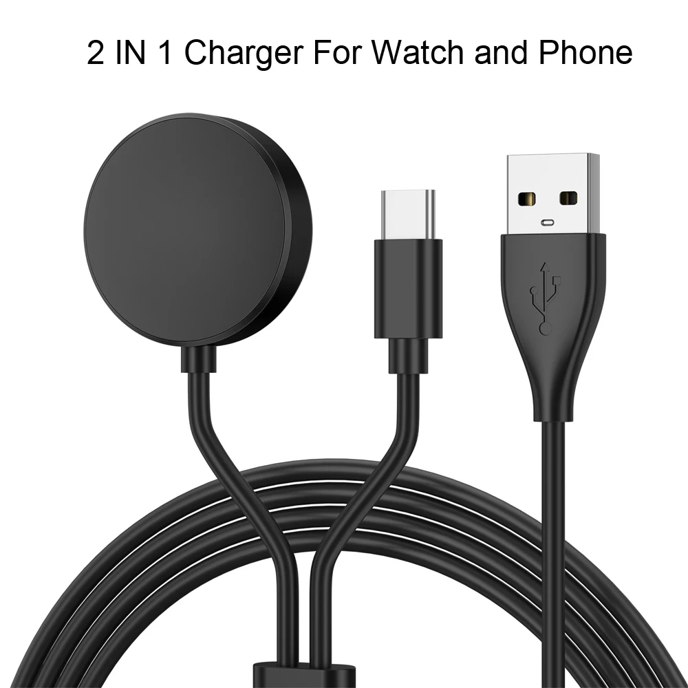 Watch Charger For Samsung Galaxy Watch 4 6 Classic 43mm 47mm 46mm 42mm/Galaxy Watch 3 4 5 6 Charging Cable For Samsung Galaxy W