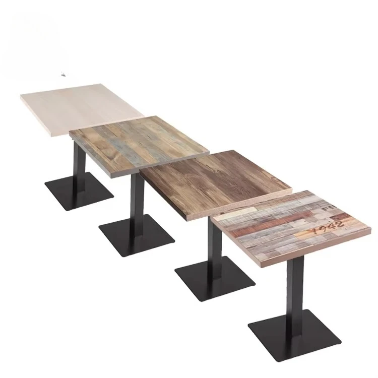 

New Design OEM & ODM Cafe Restaurant Table High Quality Bistro Coffee Desk Coffee Shop Table Restaurant Dinner Desk Table