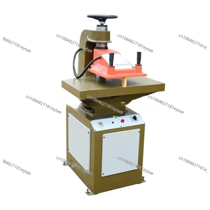New StyleHydraulic Swing Arm Die Cutting Press Clicker Machine Efficient Leather Cutting Machines for Shoe Fabric Clicking Press