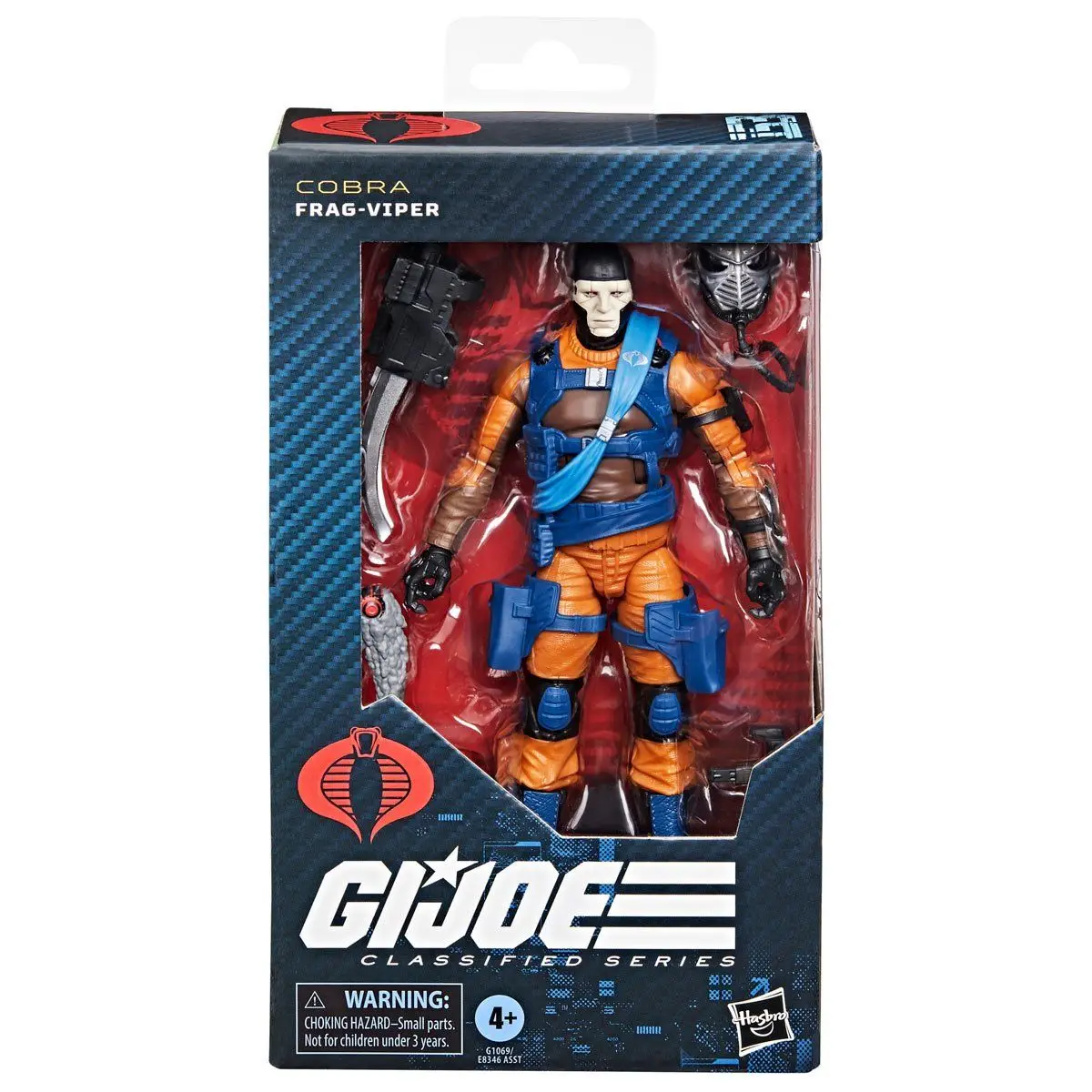 G.I. Seri Joe Classified # 153 Frag-Viper Collectible 6 Inch Action Figure Toy dengan 10 Aksesori