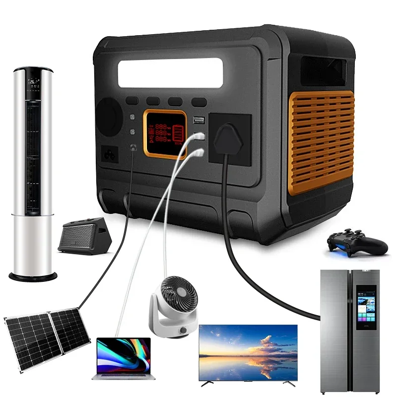 Complete 5Kw Mobile Portable Solar Power Station 2000W Portable Power Station 3000 Watt Portable Power Station