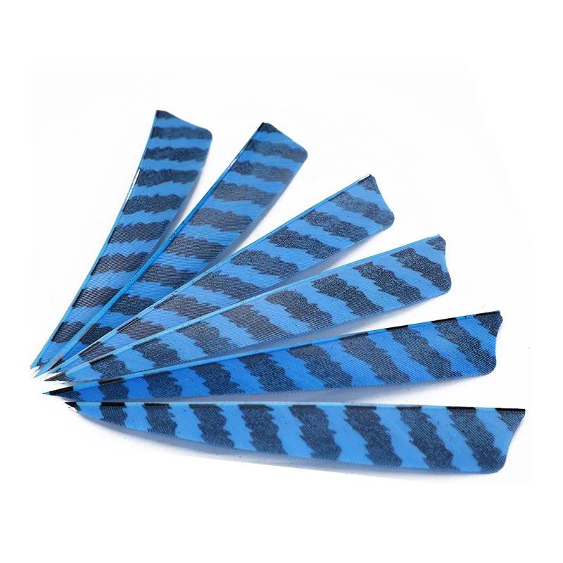 50pcs Archery 5Inch Turkey Feather Arrow Fletching Right Wing Natural Feathers Hunting Targeting Shooting Arrows Accessories